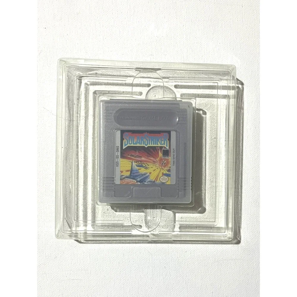 Solar Striker Nintendo Game Boy Complete W/ Manual & Box Vintage Video Game